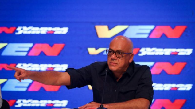 Diosdado Cabello se hizo a un lado para que Jorge Rodríguez encabece la írrita Asamblea chavista