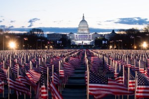 De protestas explosivas a orgullo patrio: Así luce el Capitolio de EEUU para la investidura de Joe Biden #20Ene (FOTOS)