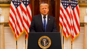 El mensaje íntegro de Donald Trump en su último día en la Casa Blanca (Video)