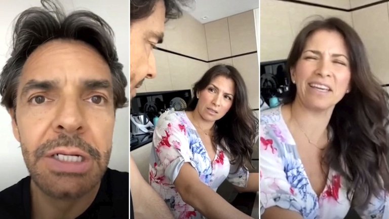 “Te estás confundiendo de mujer”: Las reacción de Alessandra Rosaldo a la broma de Eugenio Derbez en TikTok