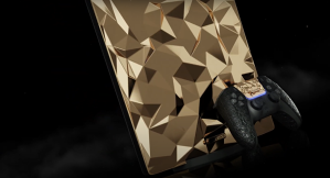 Presentaron el diseño de una PlayStation 5 con 20 kilos de oro de 18 quilates (Video)