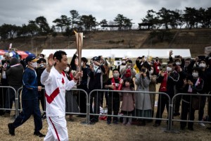Con un año de retraso, se inicia el relevo de la llama olímpica de Tokio