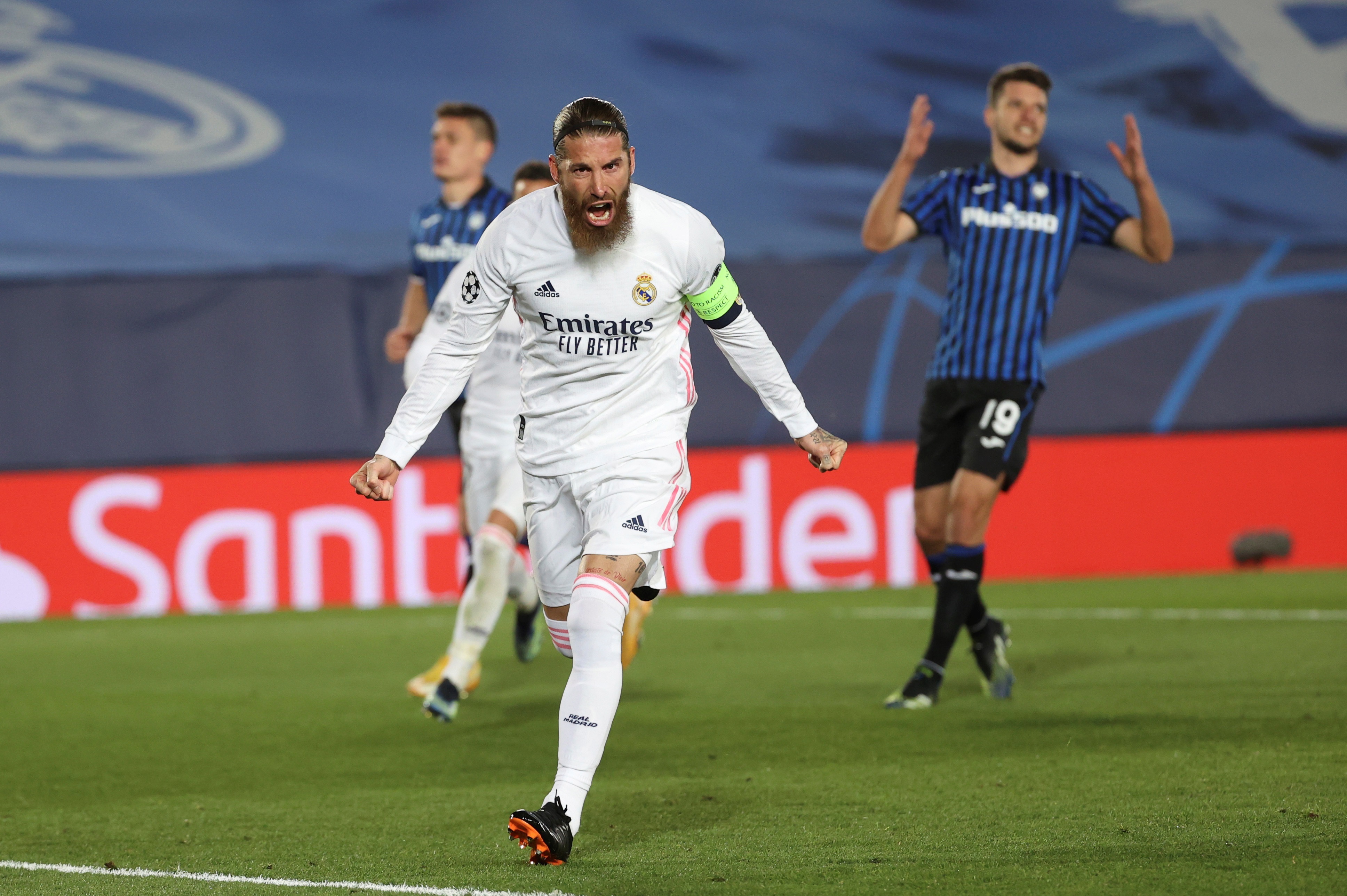 Vieja guardia metió al Real Madrid en cuartos de Champions tras vencer al Atalanta