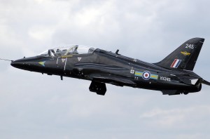 Un avión de la Real Fuerza Aérea británica se estrelló en Reino Unido