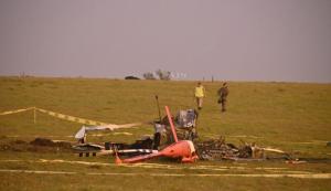 Se estrelló en Uruguay un helicóptero que trasladaba cargamento de vacunas Pfizer
