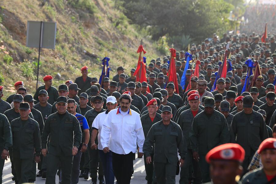 Maduro ordena realizar ejercicios cívico-militar hasta el #7Mar
