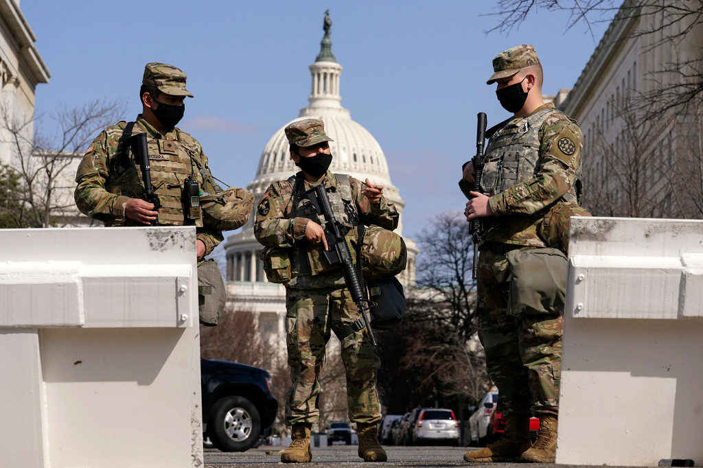Policía del Capitolio solicitó que la Guardia Nacional permanezca en su lugar dos meses más