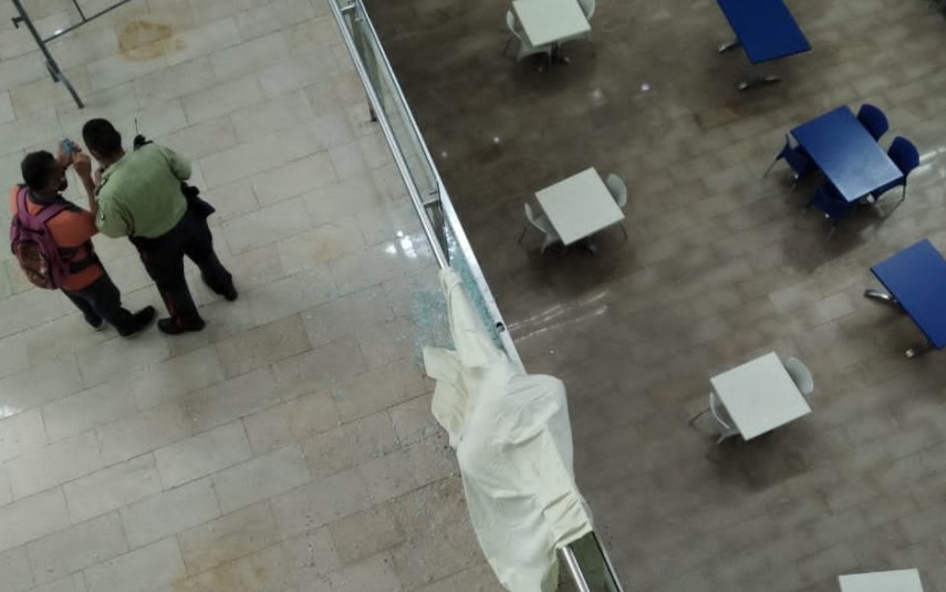 Hombre se quitó la vida en el CC Millenium de Los Dos Caminos: Se lanzó al vacío desde el último piso (FOTO)