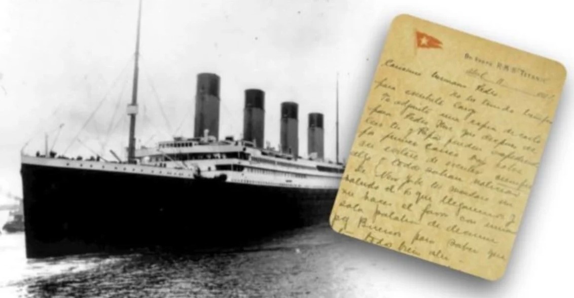 La inquietante carta escrita por una sobreviviente del Titanic un día después de la tragedia