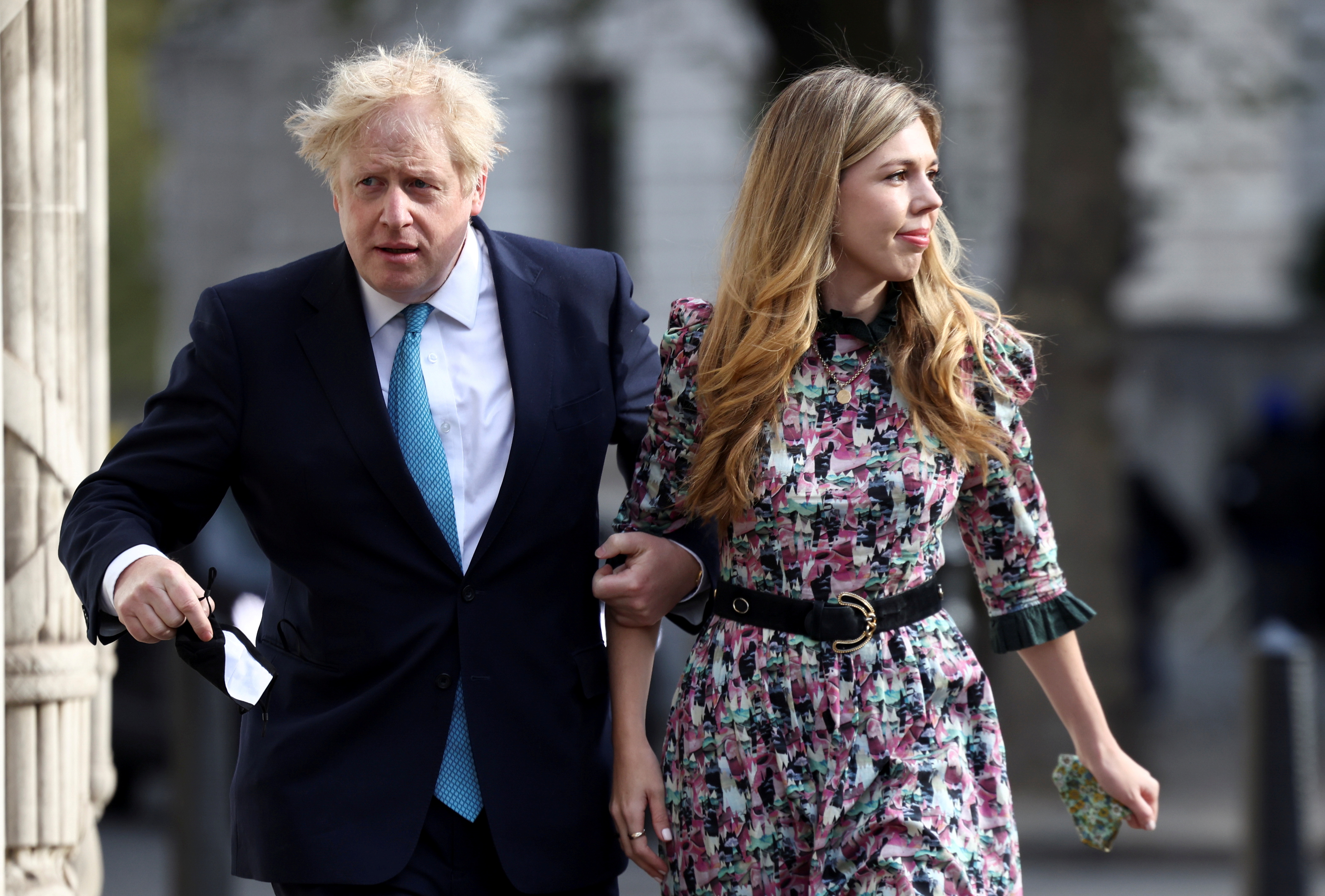 Boris Johnson se casó en secreto con su prometida Carrie Symonds
