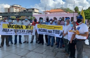 Trabajadores de diversos gremios salieron a protestar en Maracay este #1May (Imágenes)