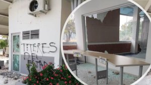 Disturbios en Barranquilla dejaron destrozos en las infraestructuras de entidades públicas