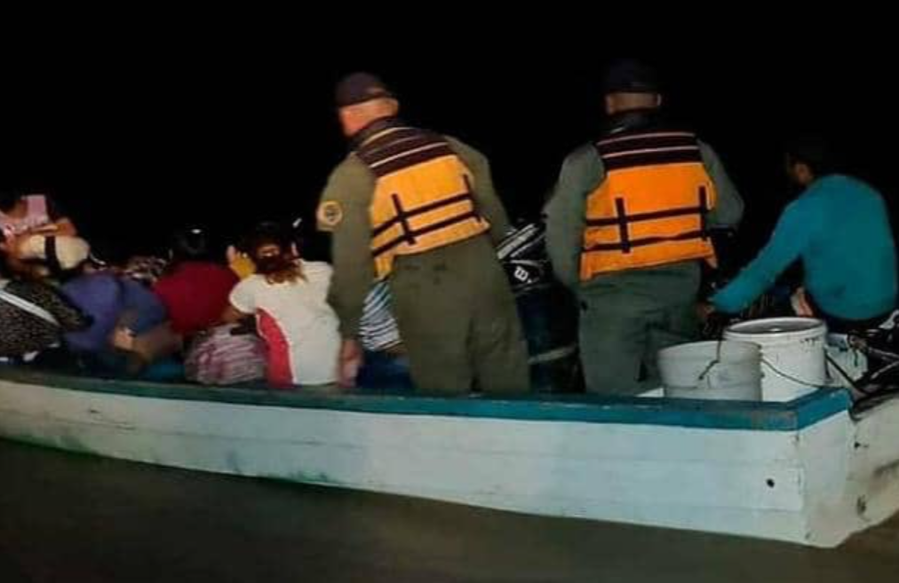 GNB detuvo a 61 venezolanos que zarparon de Delta Amacuro hacia Trinidad y Tobago