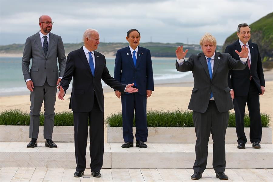 Biden pone el foco en China en G7 y apuesta por gran plan de infraestructura