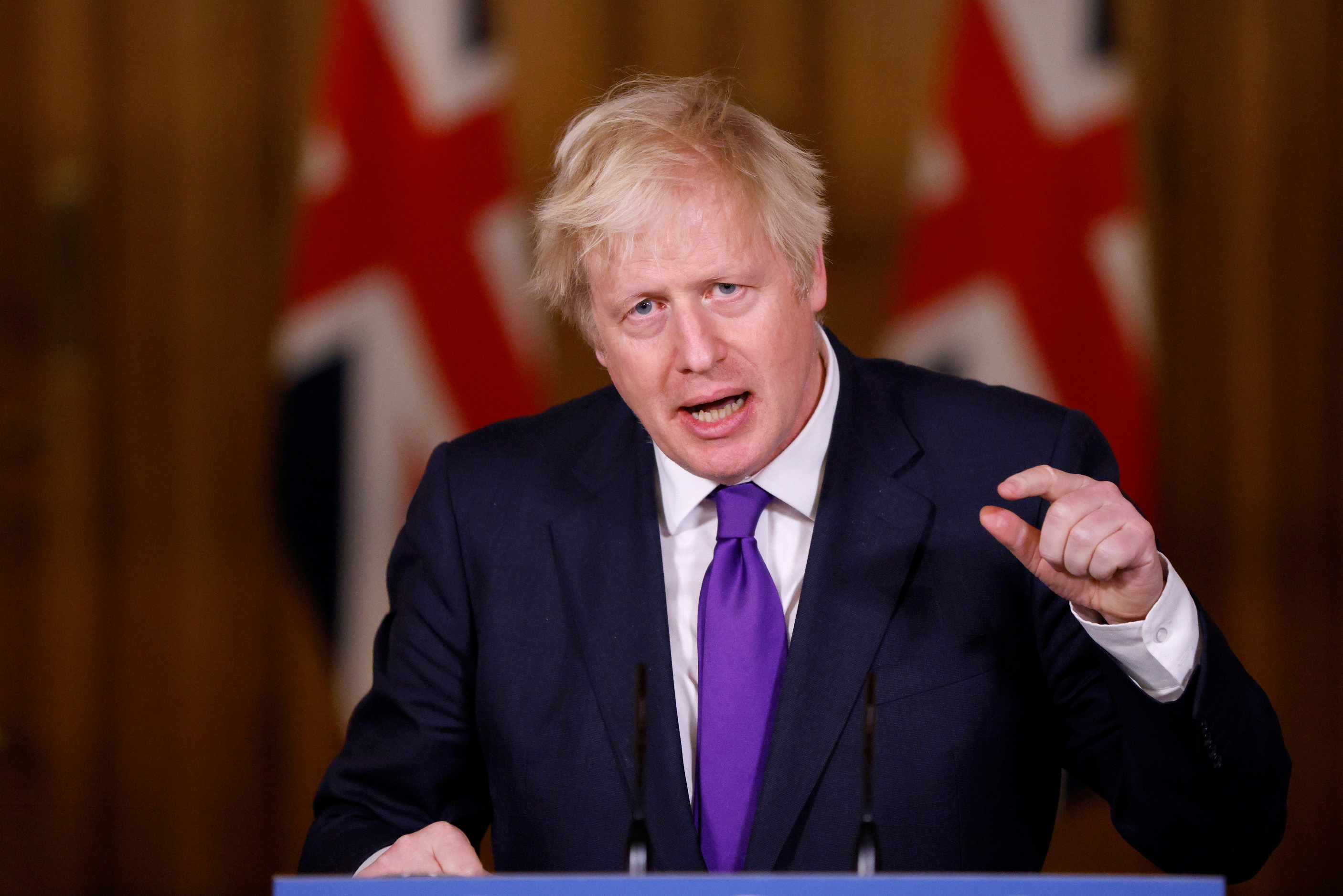 Boris Johnson en aislamiento por contacto con Covid en víspera del “freedom day” en Inglaterra