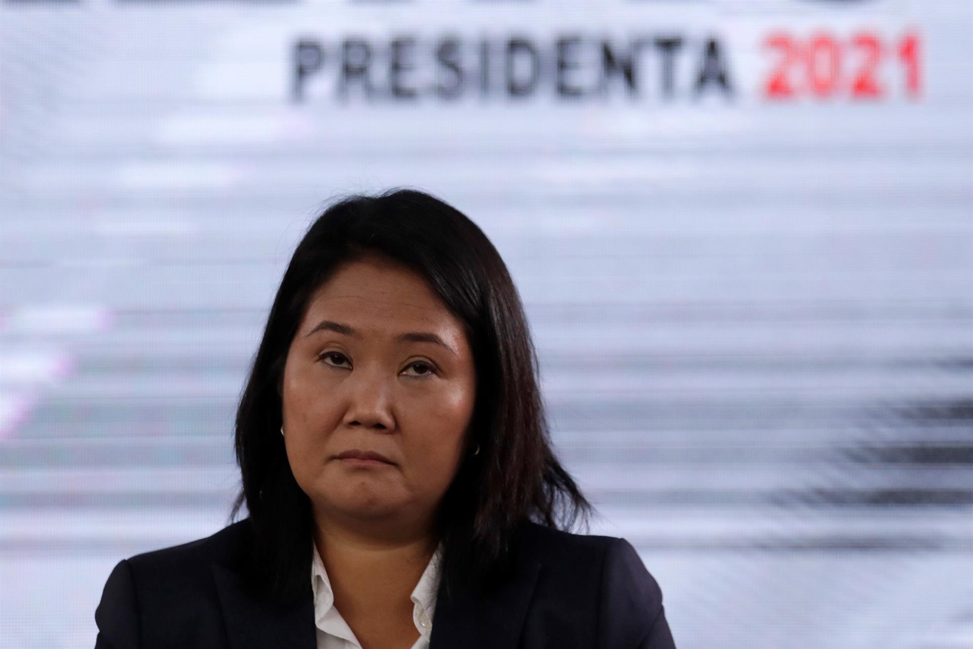 Keiko Fujimori anuncia que reconocerá los resultados de elecciones peruanas