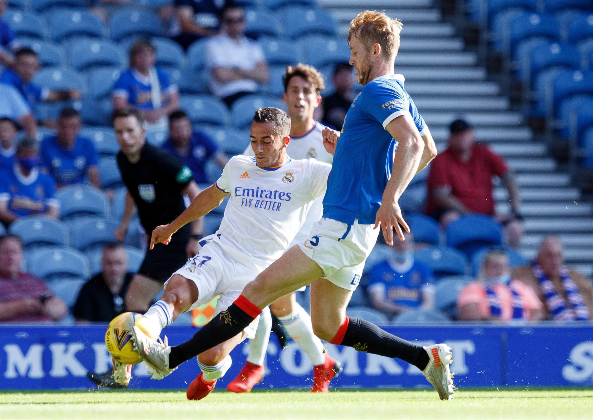 Real Madrid comenzó su pretemporada con derrota frente al Rangers