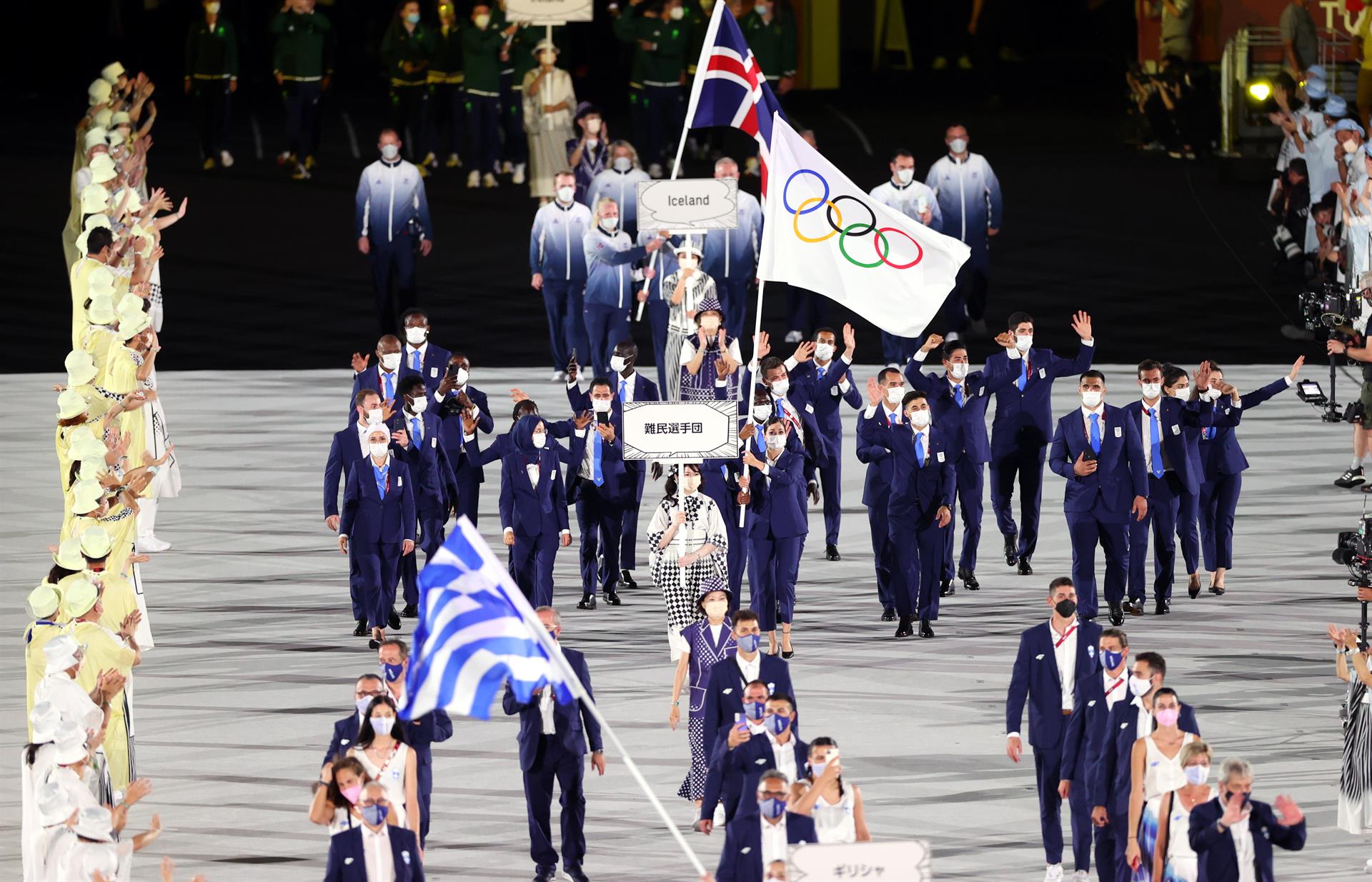 Los refugiados se suben a un tatami olímpico con sueños y denuncias