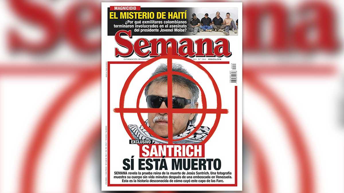 Exclusiva Semana: Jesús Santrich está muerto y revelan LA FOTO de su cadáver