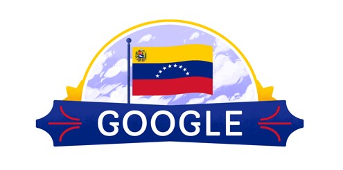 Google celebra el Día de la Independencia de Venezuela con un “doodle” especial