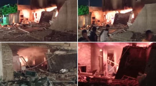 EN VIDEOS: Vivienda en Maracaibo en llamas tras alarmante explosión