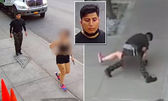 Depravado siguió a una mujer, la tiró al suelo y la manoseó en plena calle de Nueva York