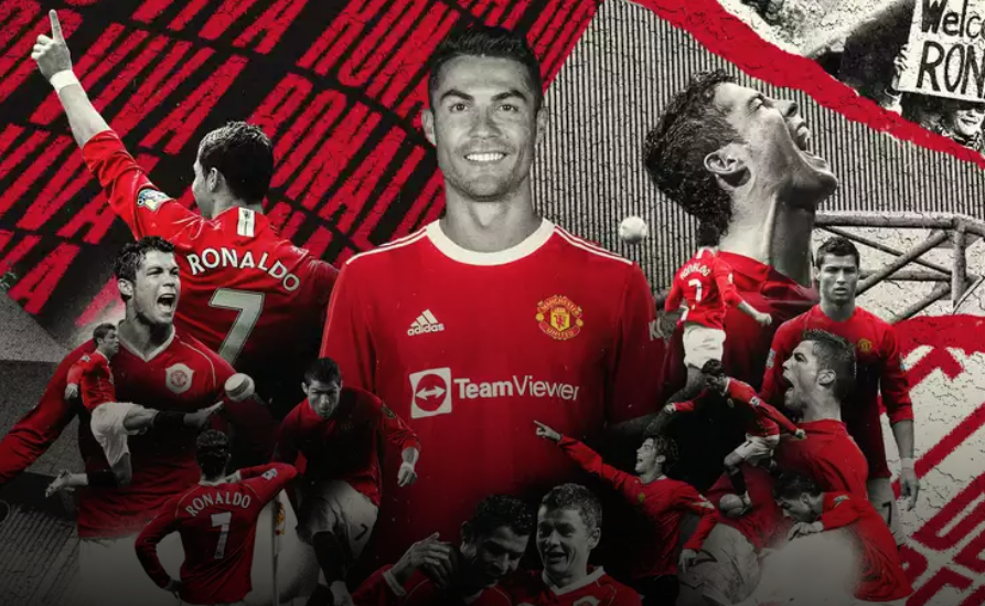 Cristiano Ronaldo firmó contrato por dos años con el Manchester United