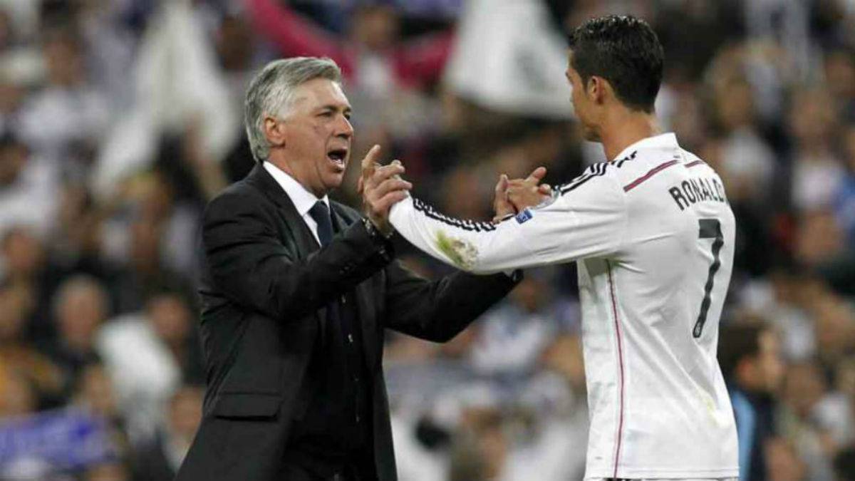 Carlo Ancelotti desmiente que quiera fichar a Cristiano Ronaldo para el Real Madrid
