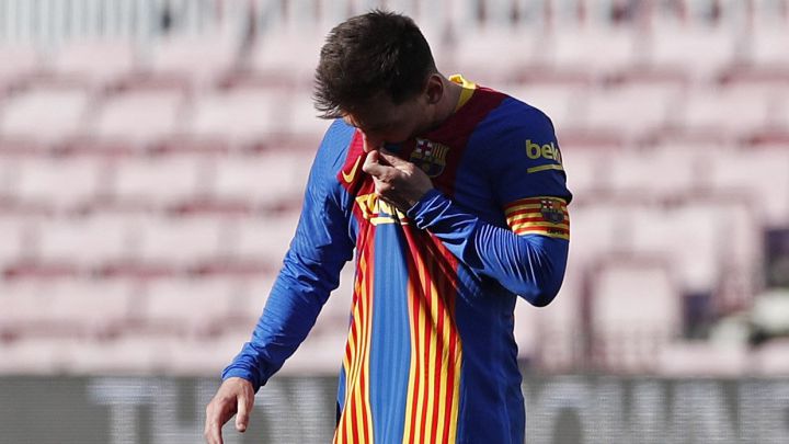 Barcelona ya eliminó a Messi de su página web (Foto)