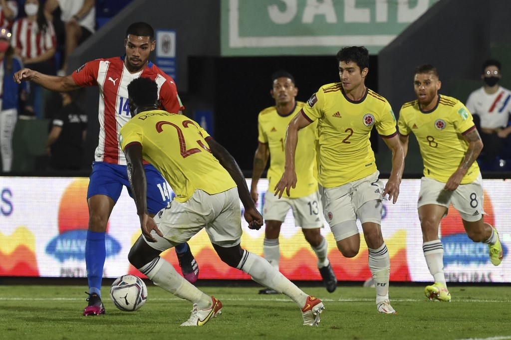 Paraguay y Colombia terminaron igualados por falta de poder ofensivo