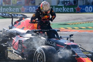 La dura respuesta de Hamilton a Verstappen luego del horrible choque en el Gran Premio de Italia