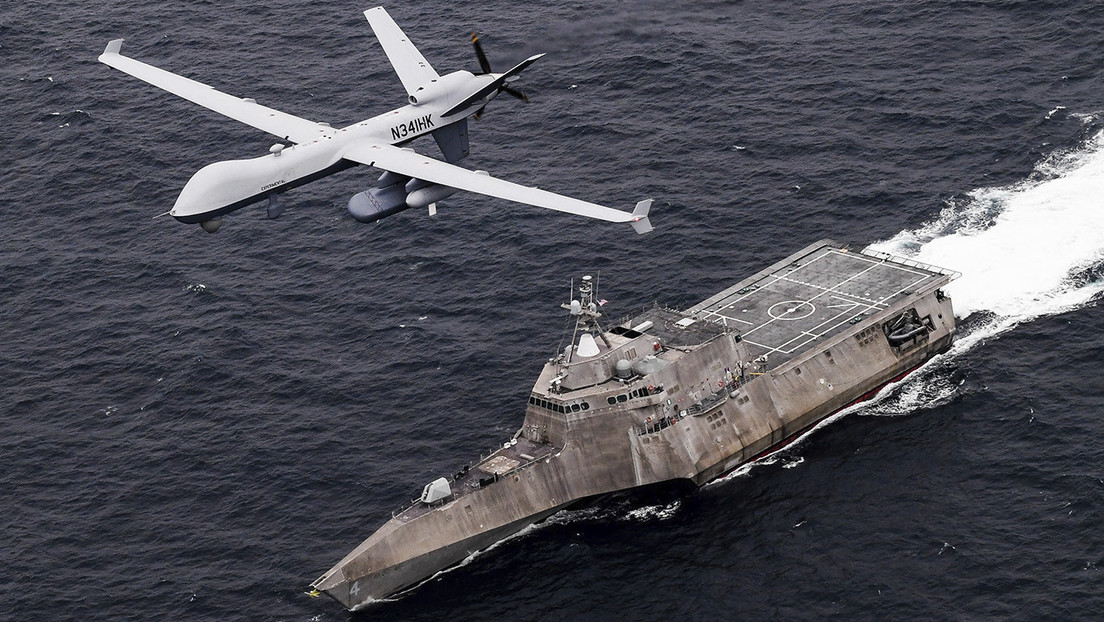 La Quinta Flota de la Armada estadounidense desplegará múltiples drones en la región del Golfo