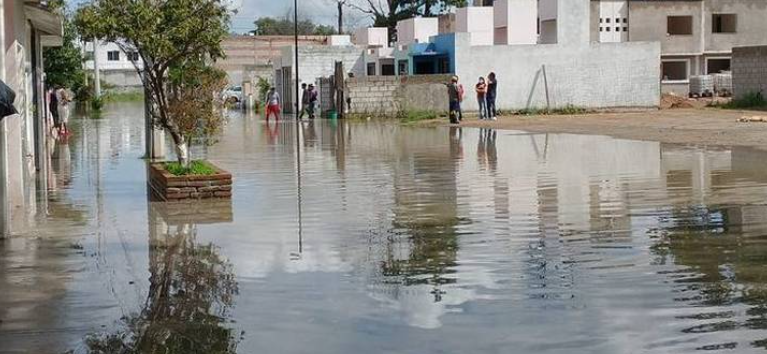 Desbordamiento del Río San Juan deja cientos de casas inundadas en México (Foto)