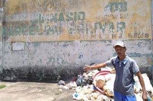 Rodeado de basura y monte: El gimnasio Marcelino Bolívar en Soledad está “que se viene abajo”