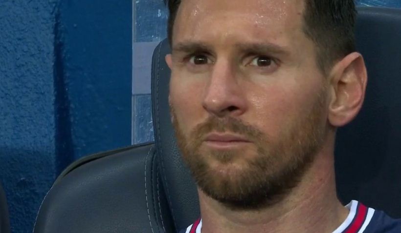 EN FOTOS: Así fue la cara de Messi tras ser sustituido por Pochettino
