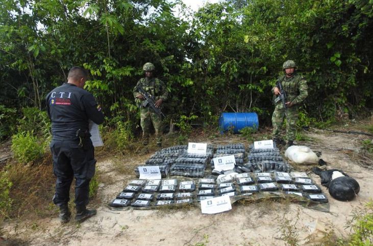 Destruyeron megalaboratorio de drogas del ELN en el Catatumbo, muy cerca de Venezuela (VIDEO)