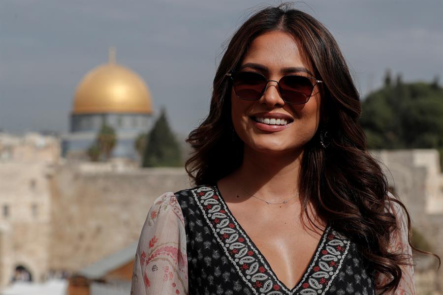 Miss Universo recorrió las calles de Jerusalén en la antesala del certamen que se realizará el próximo #12Dic