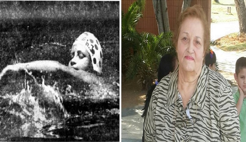 Falleció la legendaria Agripina Hernández, la mujer que cruzó el Lago de Maracaibo nadando