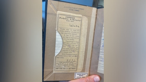 Un misterio que quedará sin resolver: Devuelven libro a biblioteca en Idaho… 111 años después