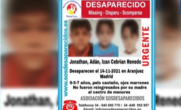 Las claves del secuestro de los tres niños de Aranjuez, España presuntamente a manos de su madre