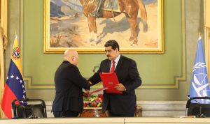 Maduro, obligado a firmar un memorándum de entendimiento con el fiscal de la CPI