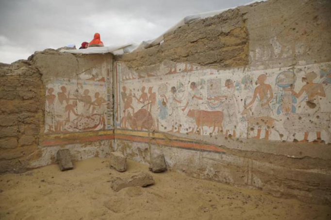 Descubrieron en Egipto la espectacular tumba del jefe del Tesoro del faraón Ramsés II