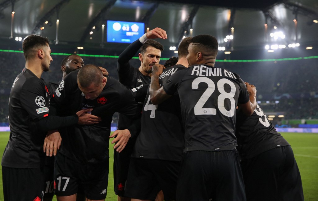 Lille clasificó a octavos de Champions por segunda vez en su historia