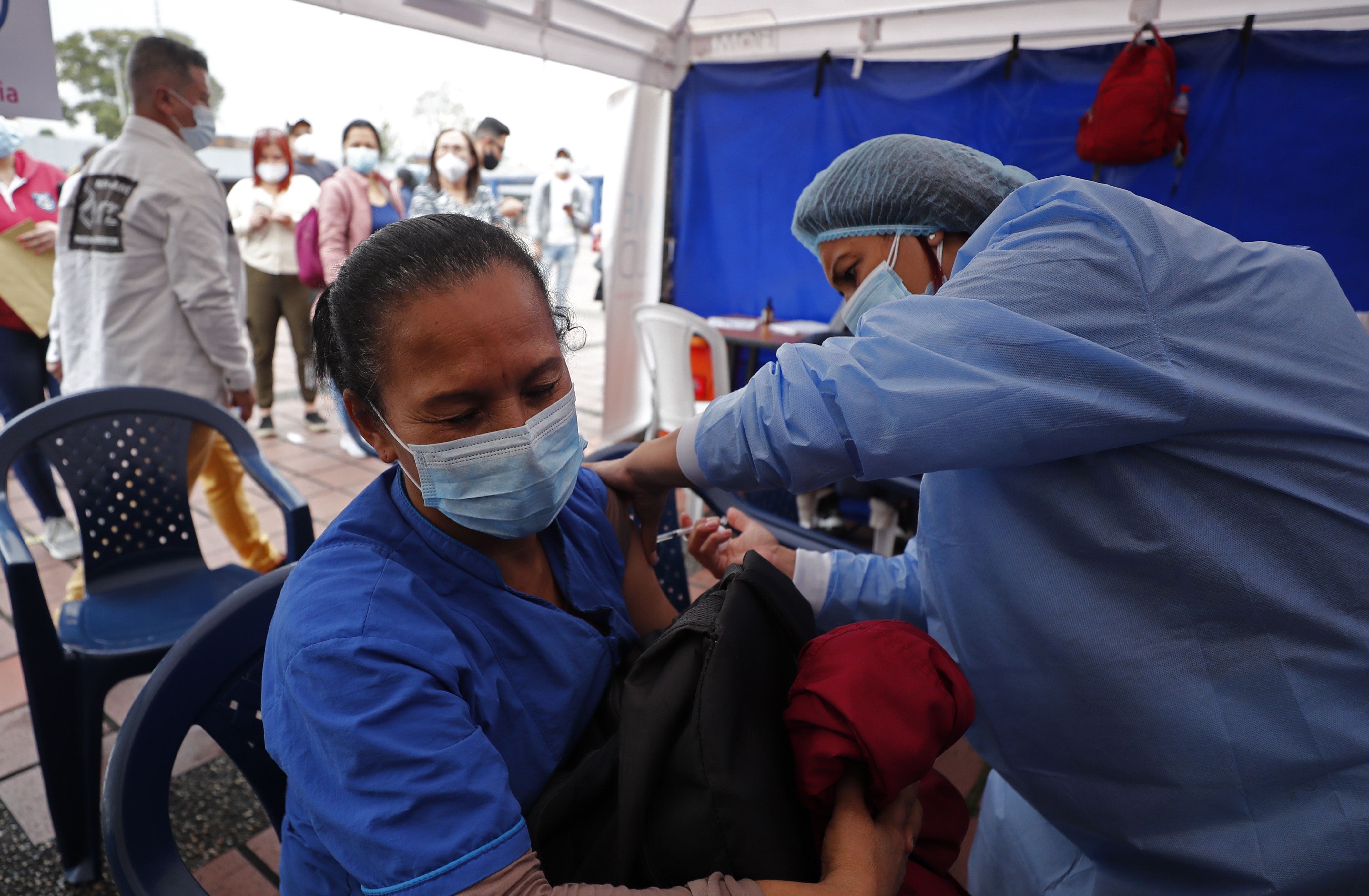 Colombia sumó la cifra de contagios más baja desde mayo de 2020