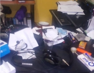 Delincuentes hurtaron equipos de la emisora de radio Única 99.9 FM en Valera #27Dic (Fotos)
