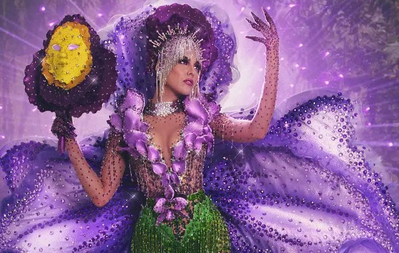 El traje típico de Miss Venezuela está inspirado en la orquídea (FOTO)