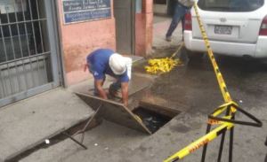 Denunciaron colapso por aguas negras en tranquillas eléctricas de Guarenas (Fotos)