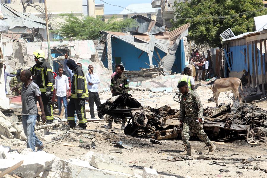 Ascienden a once los muertos en un ataque suicida en la capital de Somalia