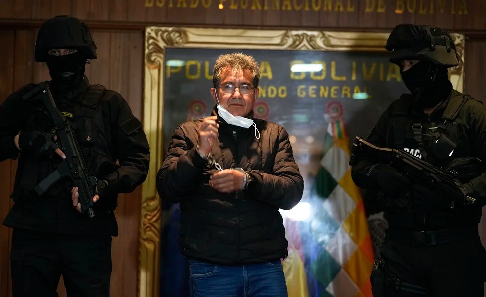 EEUU ofreció millonaria recompensa por información sobre exjefe antidrogas de Bolivia
