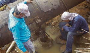Trabajos de Hidrobolívar mantienen sin agua varias zonas de la ciudad
